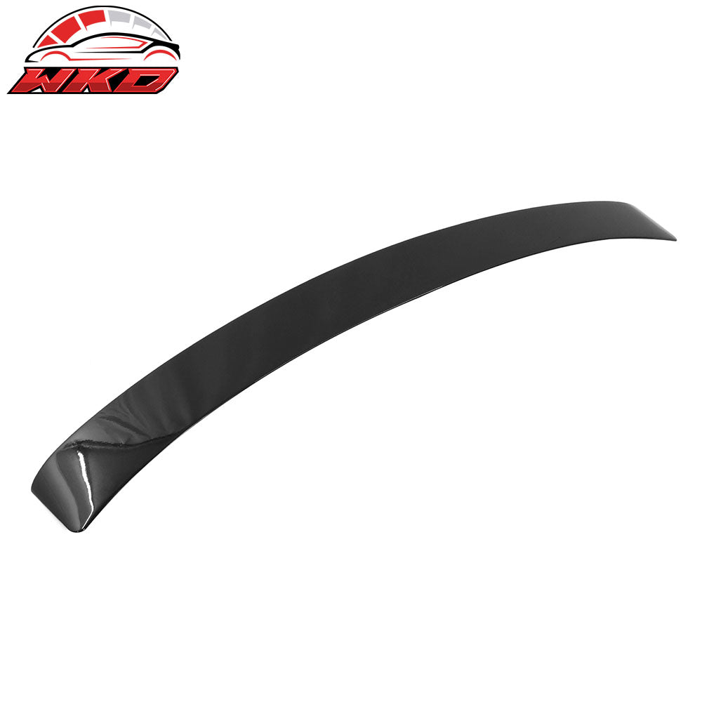 Fits 07-13 W221 Sedan AMG Trunk Spoiler & L Type Roof Wing Painted #040 Black