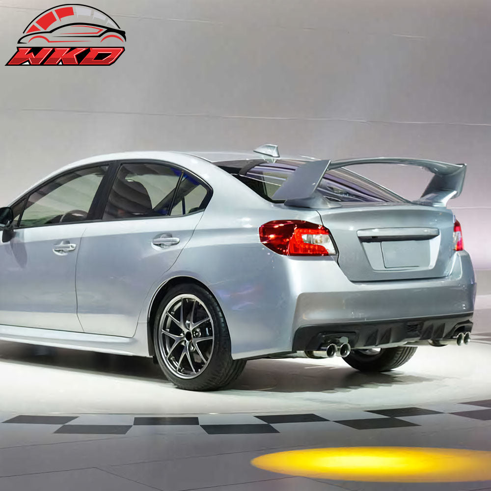 Fits 15-21 Subaru WRX STI & 12-16 Impreza STI Style Rear Trunk Spoiler Unpainted