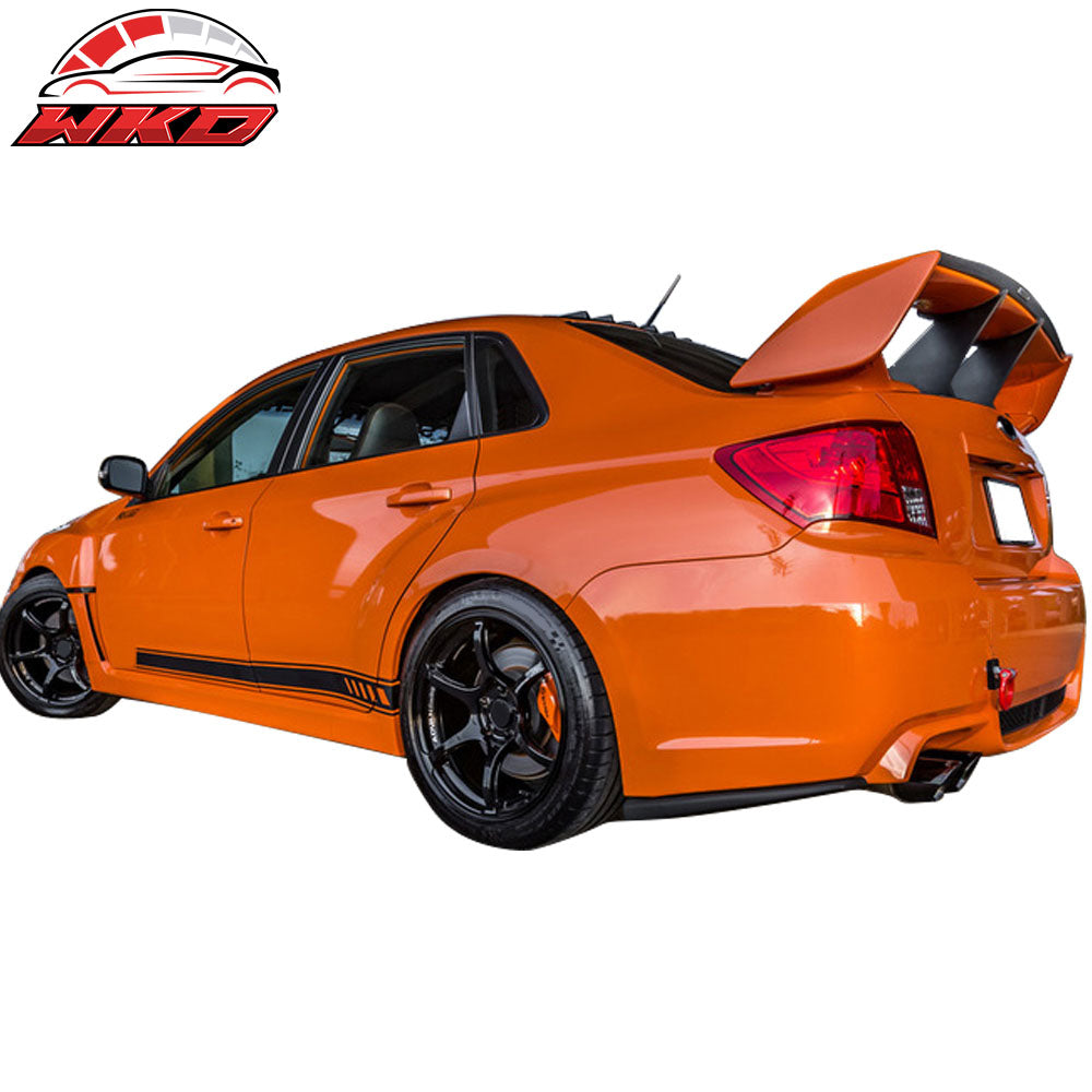Fits 08-14 Impreza WRX & 08-11 Subaru Impreza Trunk Spoiler Wing Stabilizer 2PCS