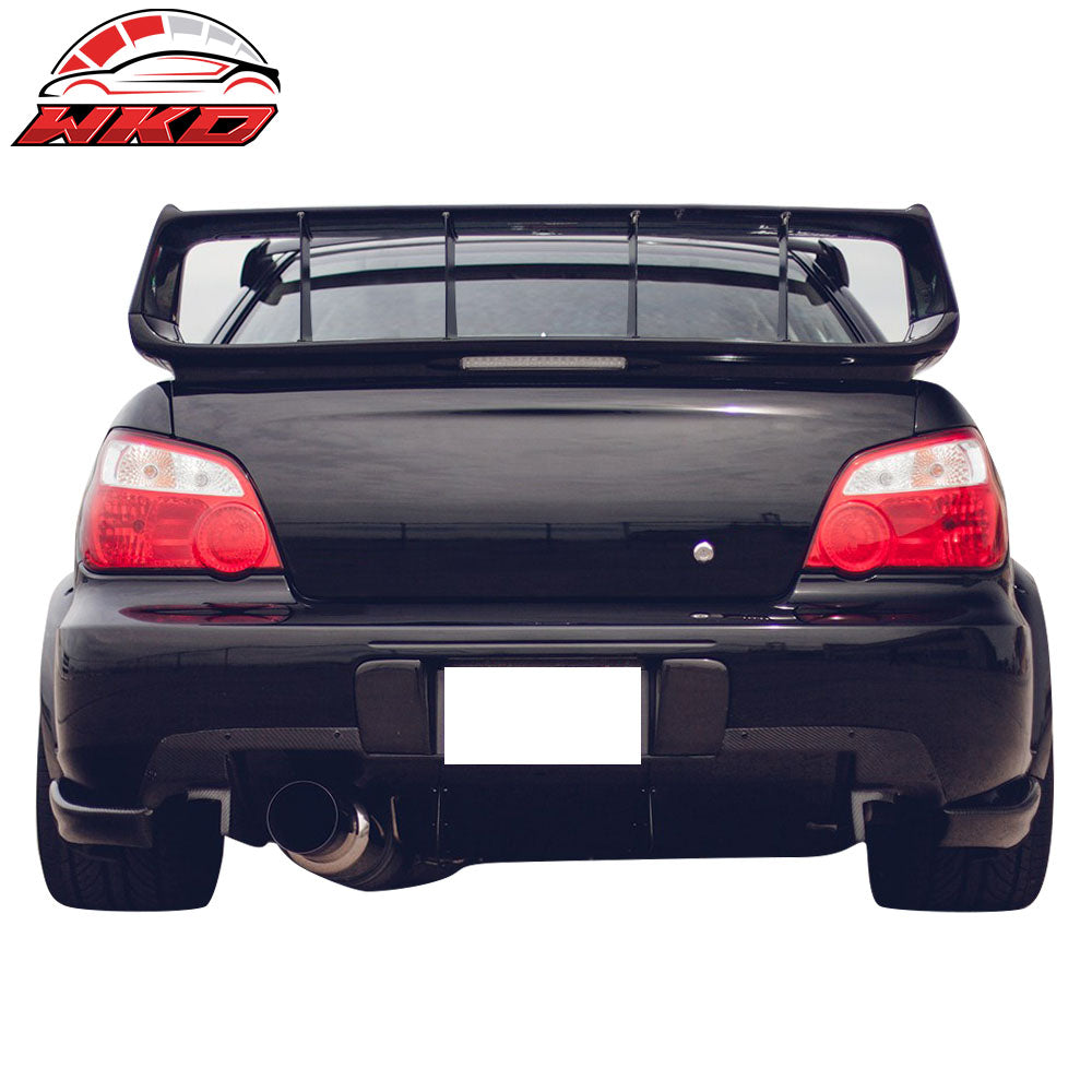 Fits 02-07 Subaru Impreza WRX STI Trunk Spoiler Wing Support Stabilizer ABS 4PCS