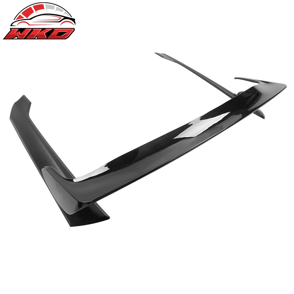 For 22-26 Honda Civic Hatchback Type-R Gloss Black Trunk Spoiler Mounting Plates