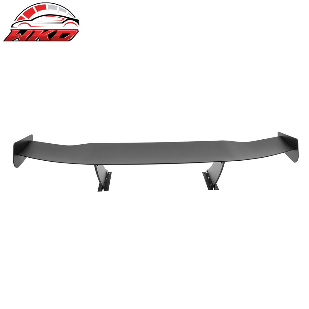 57" GT Trunk Spoiler Adjustable Rear Racing Wing (V4A Leg + V4C Plate) | Wholesale