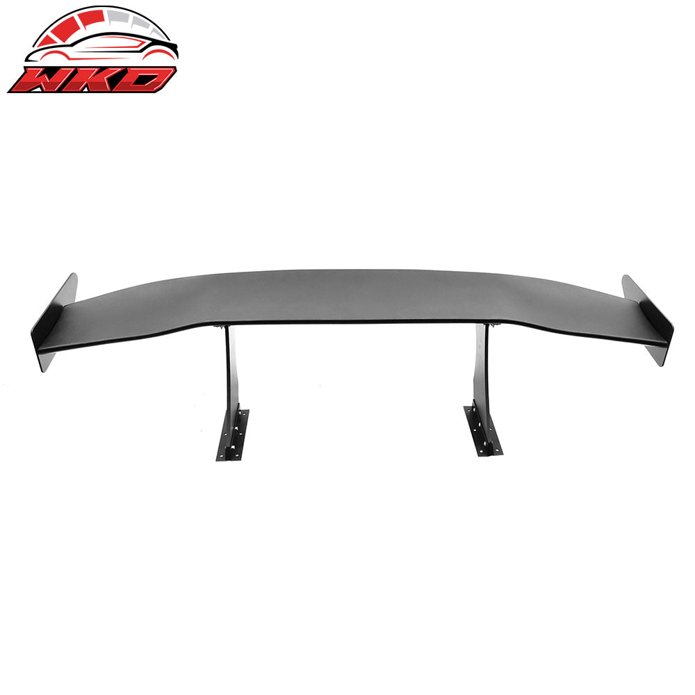 Universal 57" GT Trunk Spoiler Adjustable Rear Racing Wing (V4B Leg + V4A Plate)