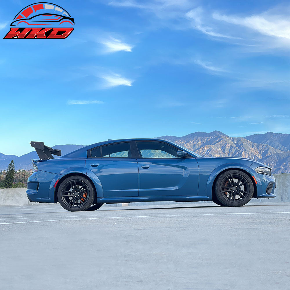 Universal 57" GT Trunk Spoiler Adjustable Rear Racing Wing (V4C Leg + V4C Plate)