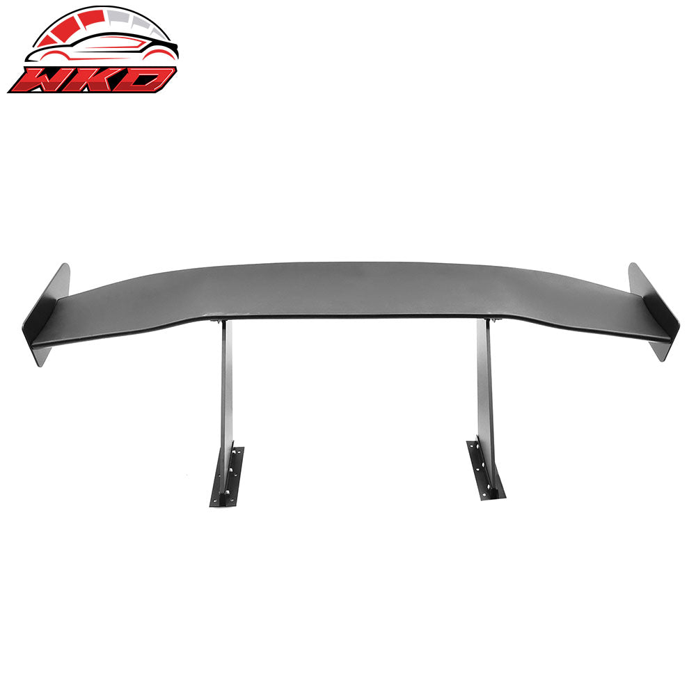 57" GT Trunk Spoiler Adjustable Rear Racing Wing (V4D Leg + V4A Plate) | Wholesale