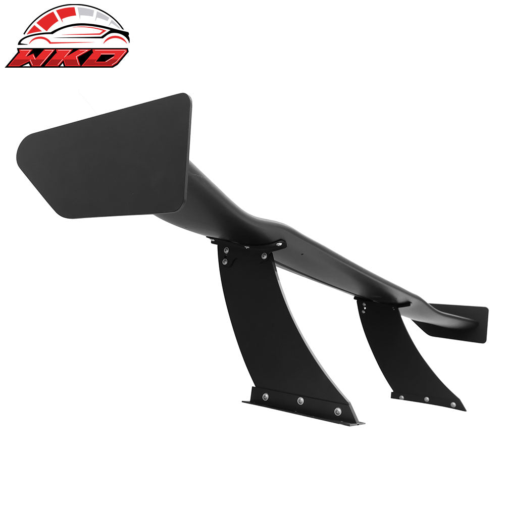 Universal 61" GT Trunk Spoiler Adjustable Rear Racing Wing (V4A Leg + V4A Plate)