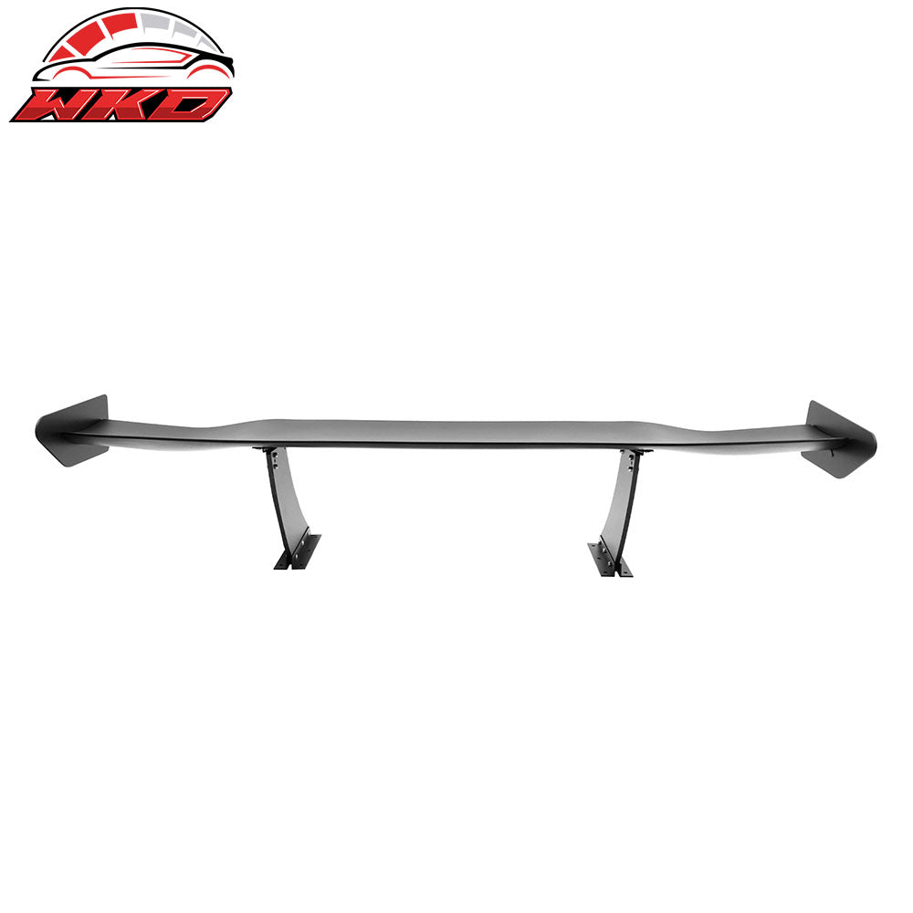 Universal 61" GT Trunk Spoiler Adjustable Rear Racing Wing (V4A Leg + V4A Plate)