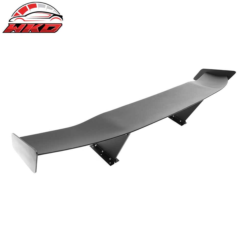 Universal 61" GT Trunk Spoiler Adjustable Rear Racing Wing (V4C Leg + V4D Plate)