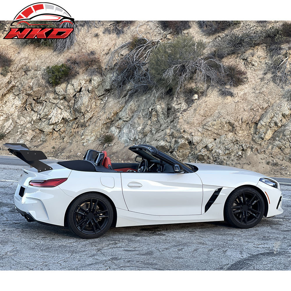 Universal 61" GT Trunk Spoiler Adjustable Rear Racing Wing (V4D Leg + V4D Plate)