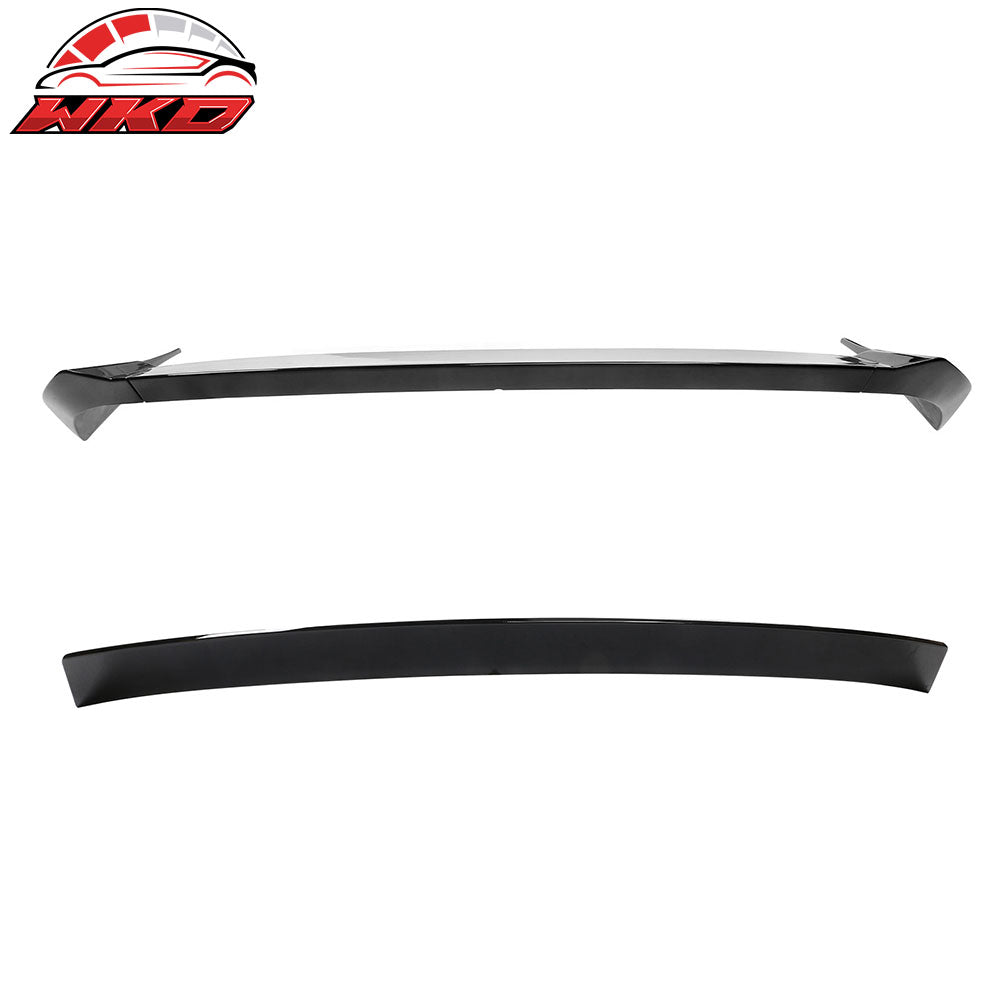 2022-24Ā Hyundai Ioniq 5 Rear Trunk Spoiler + Roof Spoiler Lip Gloss Black ABS | Wholesale