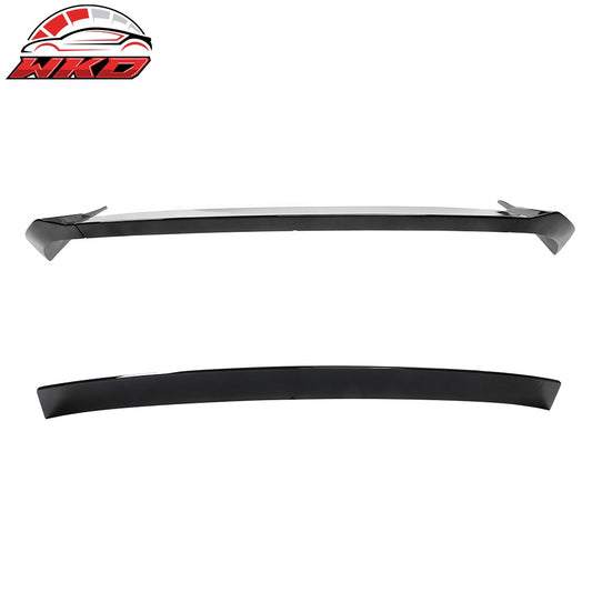 2022-24?Hyundai Ioniq 5 Rear Trunk Spoiler + Roof Spoiler Lip Gloss Black ABS | Wholesale - Wikond Auto