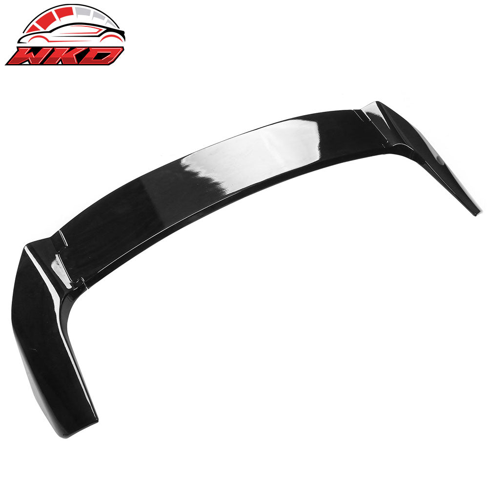 Fits 22-24Ā Hyundai Ioniq 5 Rear Trunk Spoiler + Roof Spoiler Lip Gloss Black ABS