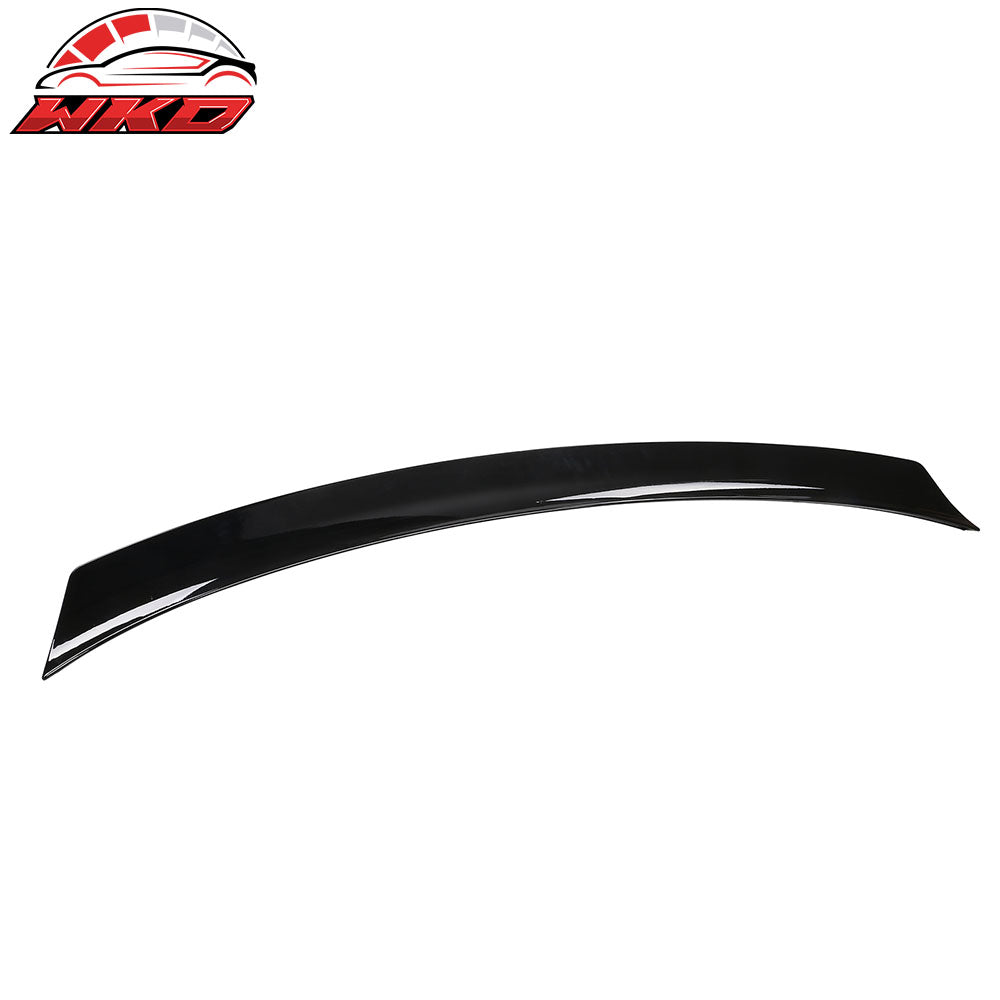 Fits 22-24Ā Hyundai Ioniq 5 Rear Trunk Spoiler + Roof Spoiler Lip Gloss Black ABS