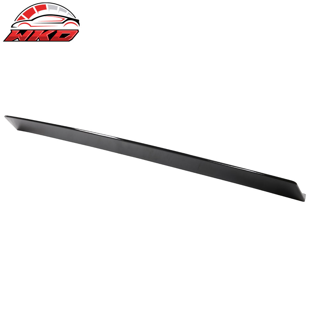 Fits 22-24Ā Hyundai Ioniq 5 Rear Trunk Spoiler + Roof Spoiler Lip Gloss Black ABS