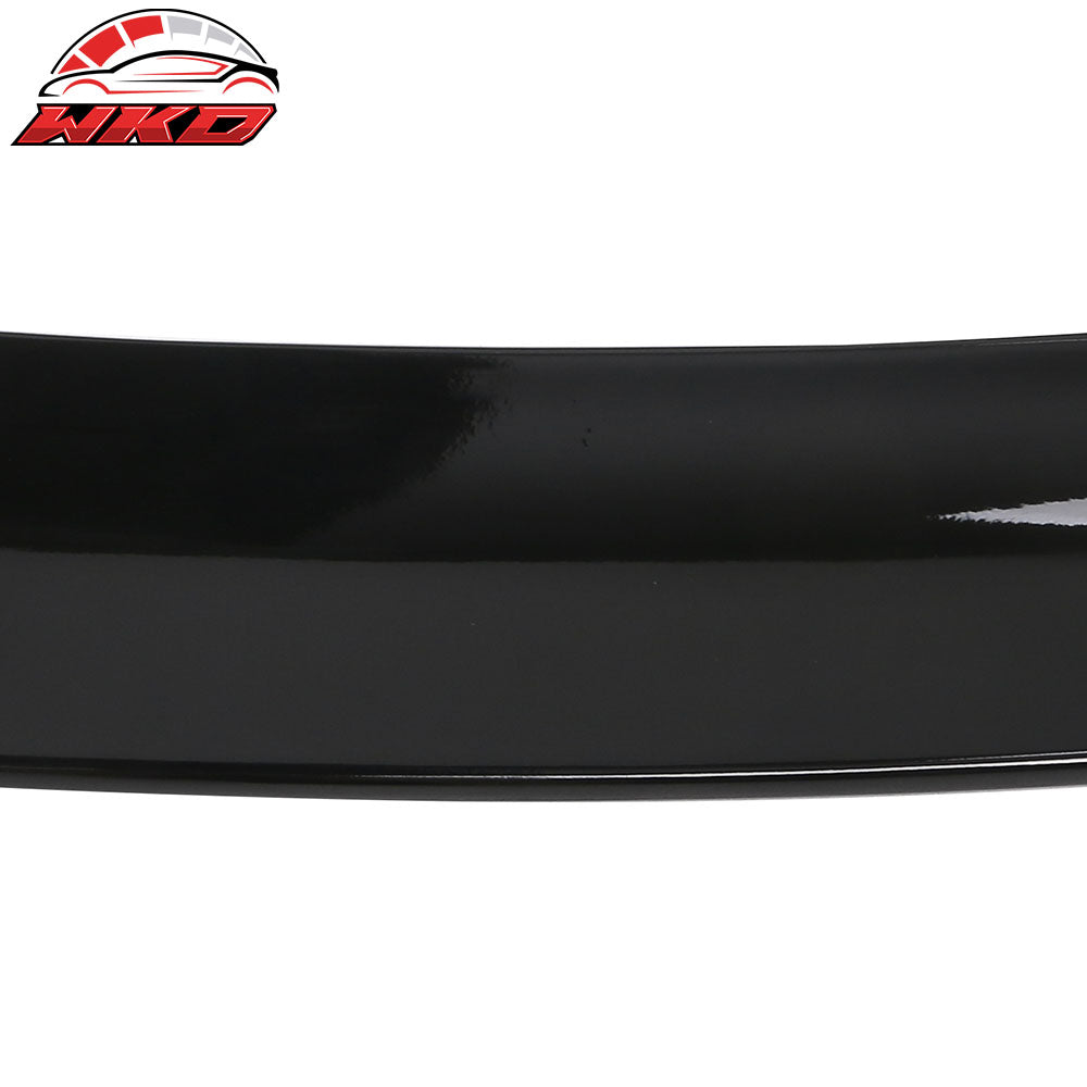 Fits 22-24Ā Hyundai Ioniq 5 Rear Trunk Spoiler + Roof Spoiler Lip Gloss Black ABS