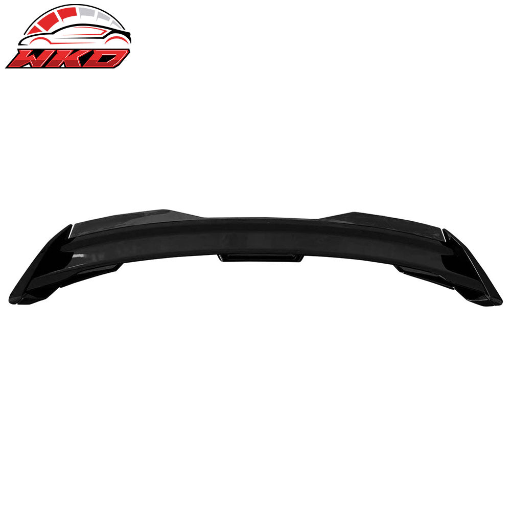 2024-26 Ford Mustang Dark Horse Gloss Black Trunk Spoiler W/ Gurney Glap ABS | Wholesale
