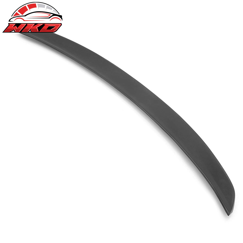 Fits 15-20 BMW F82 M4 3D Style Rear Trunk Spoiler Wing Tail Deck Lip Black PU