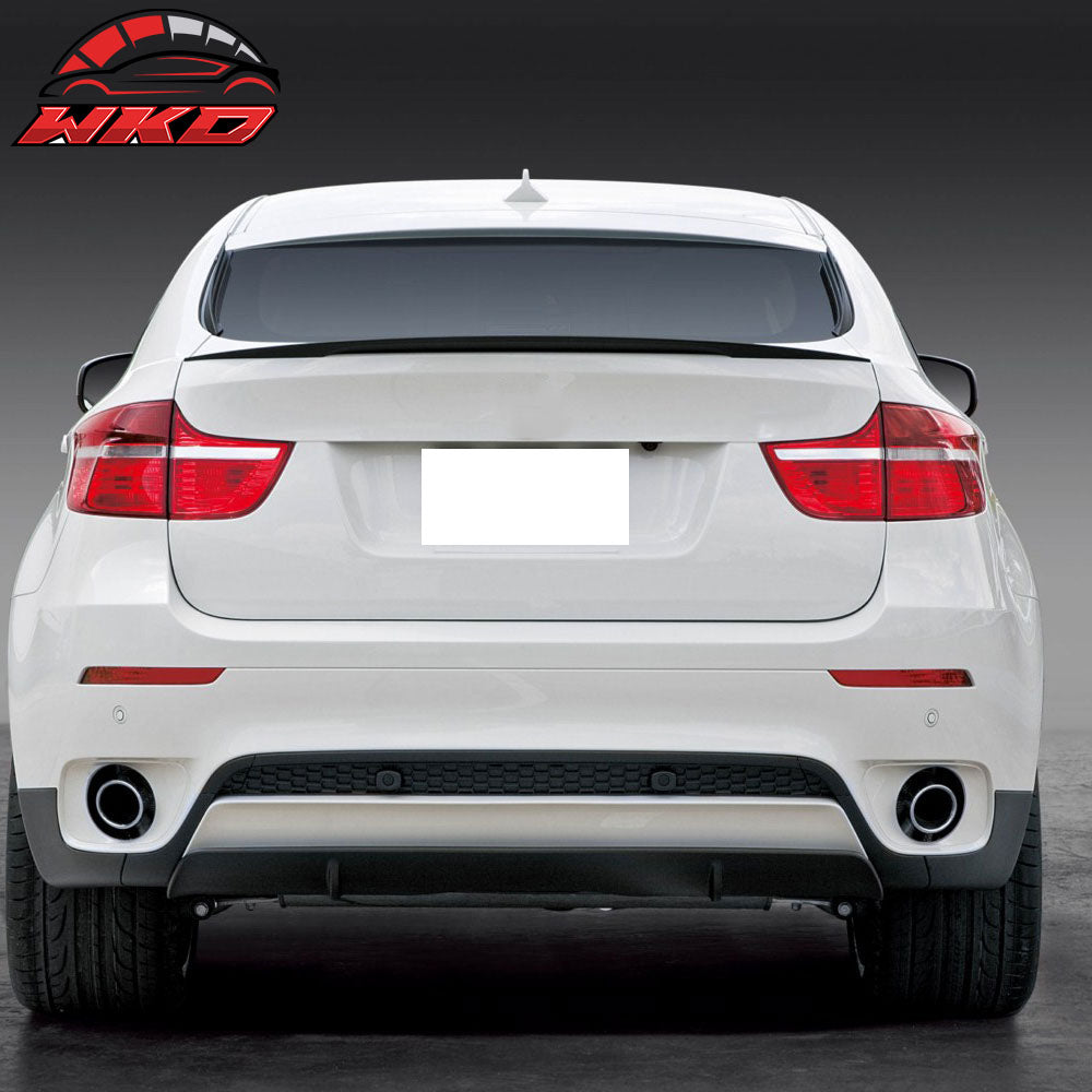 Fits 08-13 BMW E71 X6 Performance Style Rear Trunk Spoiler Wing Carbon Fiber CF