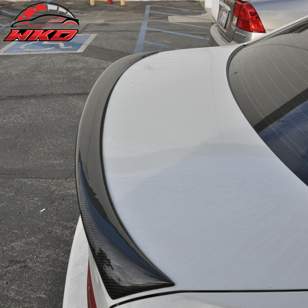 Fits 06-11 BMW E90 3-Series Sedan OE Style Rear Trunk Spoiler Carbon Fiber CF