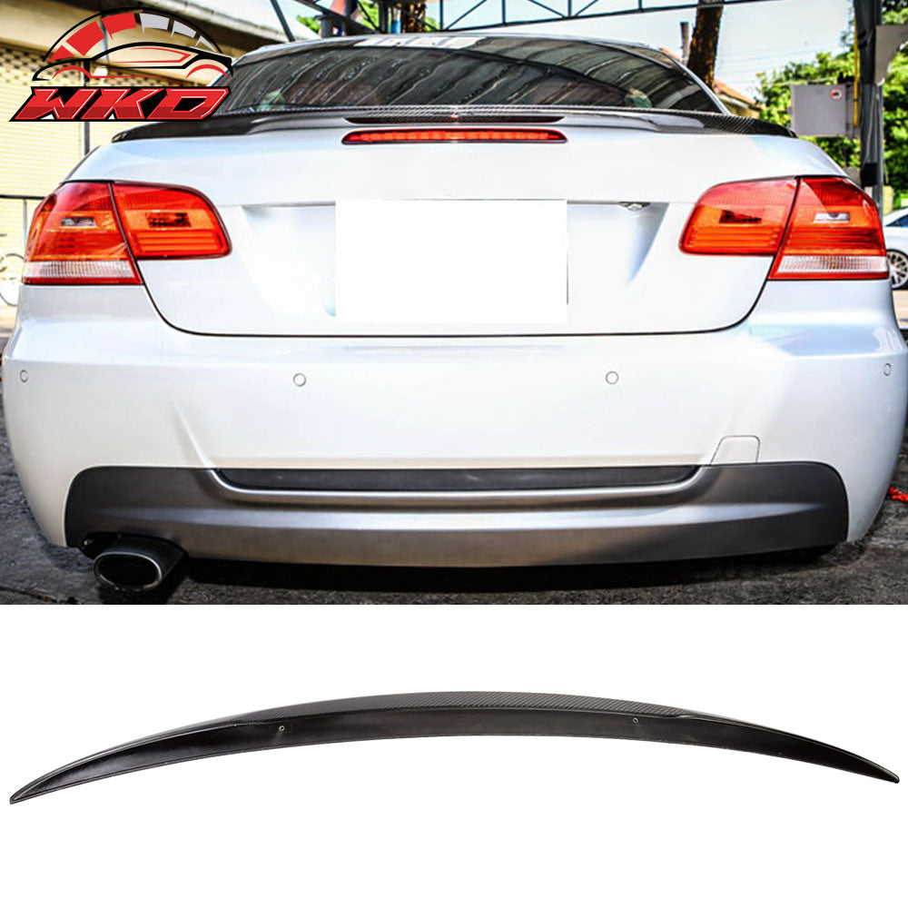 Fits 08-13 BMW E93 3-Series 2Dr Performance Style Trunk Spoiler Carbon Fiber CF