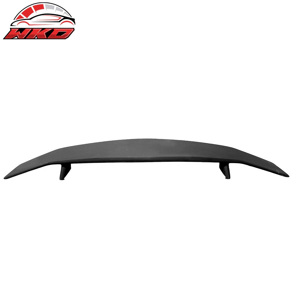 Universal GT Style FRP - Fiberglass Black Rear Trunk Spoiler Tail Wing | Wholesale Default Title - Wikond Auto