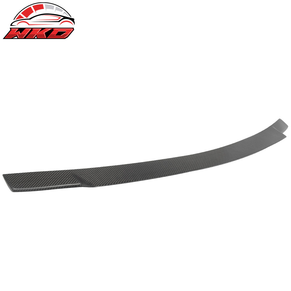 Fits 08-14 Benz W204 C Class V Trunk Spoiler Matte Carbon Fiber
