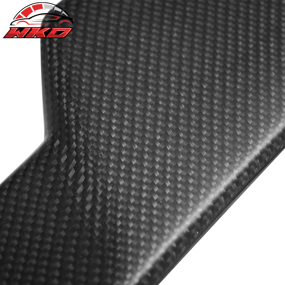 Fits 08-14 Benz W204 C Class V Trunk Spoiler Matte Carbon Fiber