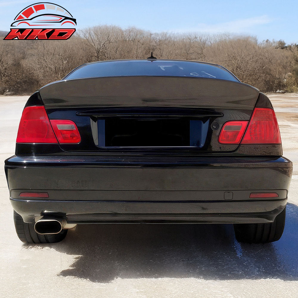 Fits 00-06 BMW E46 3 Series 2Door & M Coupe Trunk Spoiler Wing Carbon Fiber