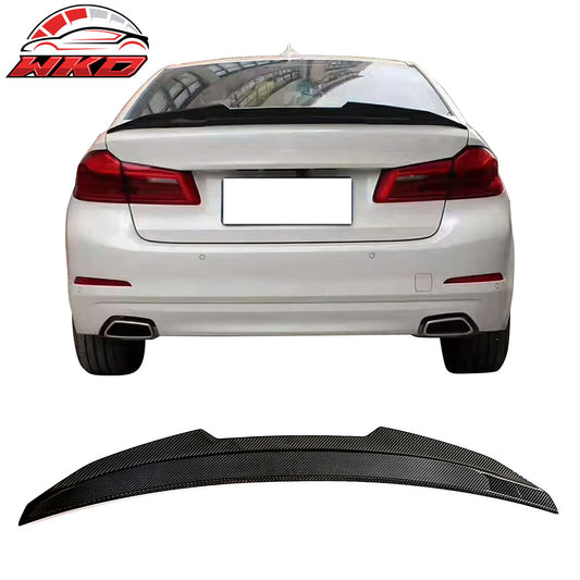 17-23 BMW G30 5 Series Sedan PSM Style Trunk Spoiler Wing- Dry Carbon Fiber | Wholesale