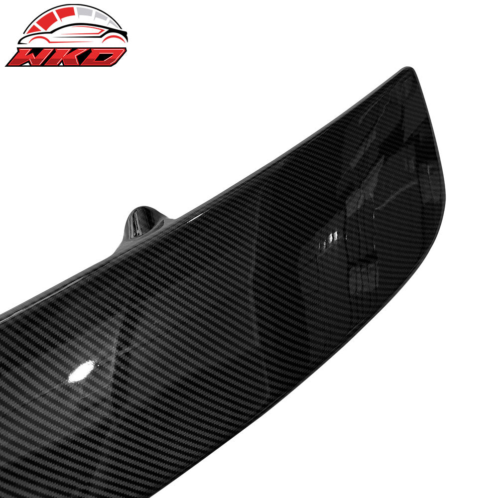 Fits 11-23 Dodge Charger OE Style ABS Trunk Spoiler Wing Lip Carbon Fiber Print