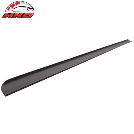 87-96 BMW 5 Series E34 Unpainted Black Trunk Spoiler Wing - PUF | Wholesale