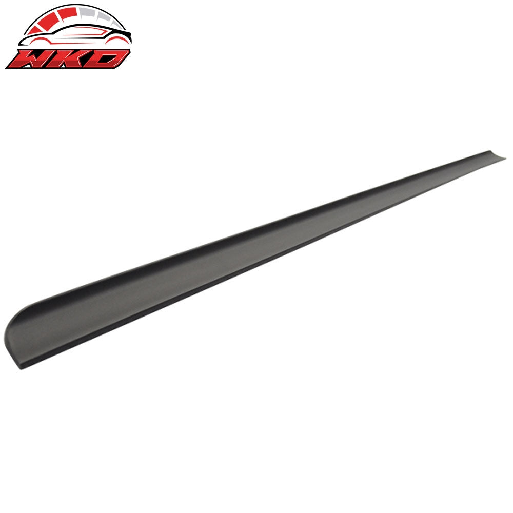 87-96 BMW 5 Series E34 Unpainted Black Trunk Spoiler Wing - PUF | Wholesale