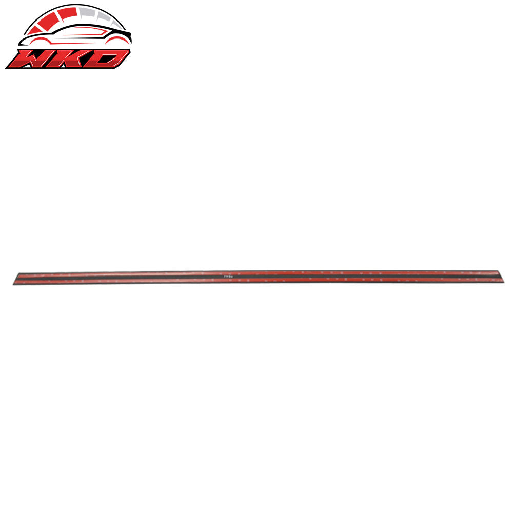 Fits 01-08 Jaguar X Type X400 Unpainted Black Trunk Spoiler Wing - PUF