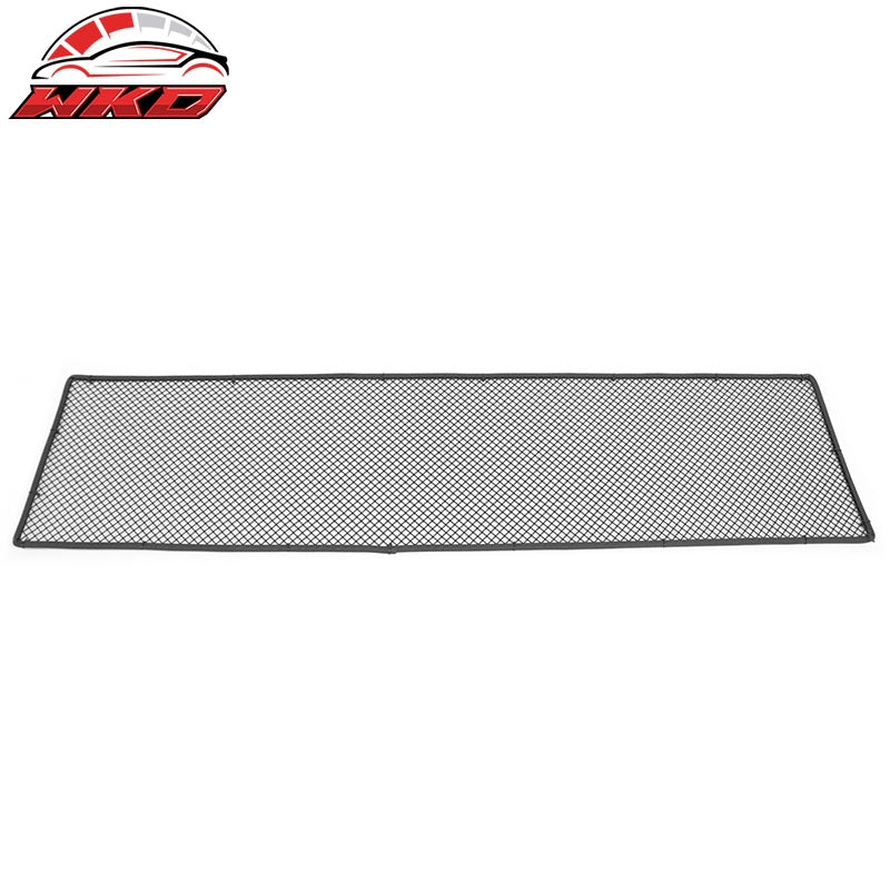 Wholesale Universal 1'X4' Sheet Front Grille Black Stainless Steel Woven Mesh Lock Crimp
