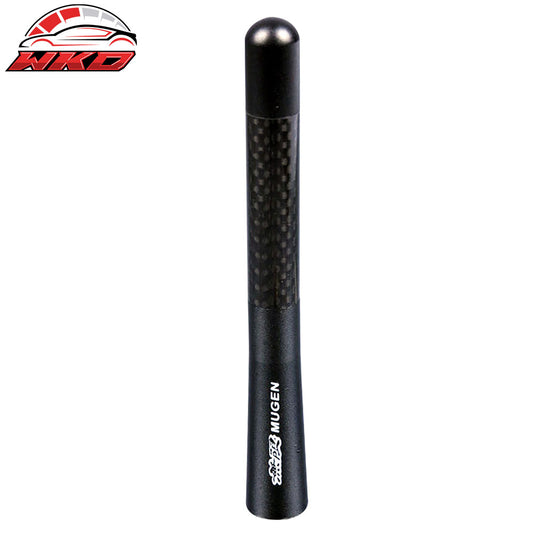 Wholesale Carbon Fiber Mugen Car Antenna Short 4.7 Inch 12cm Black Radio FM