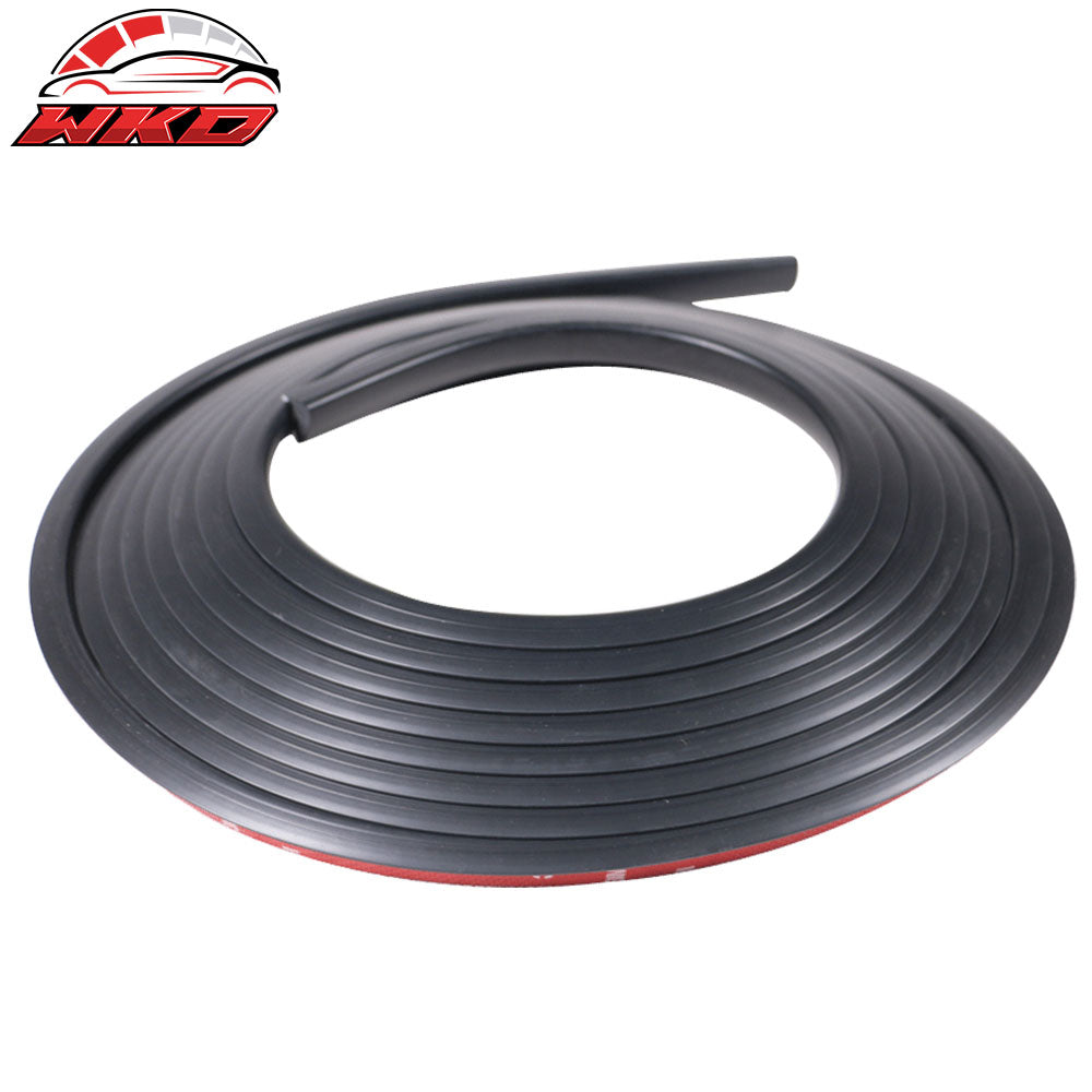236 Inch Matte Black Fender Flare Wheel Eyebrow Moulding Trim Protector Lip