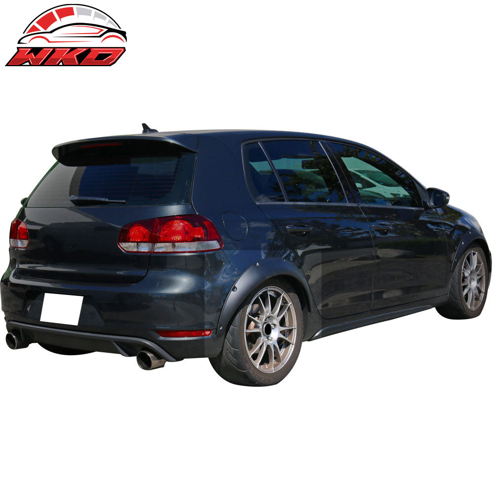 Ikon V2 Universal 70mm Thickness Rear PU Fender Flares