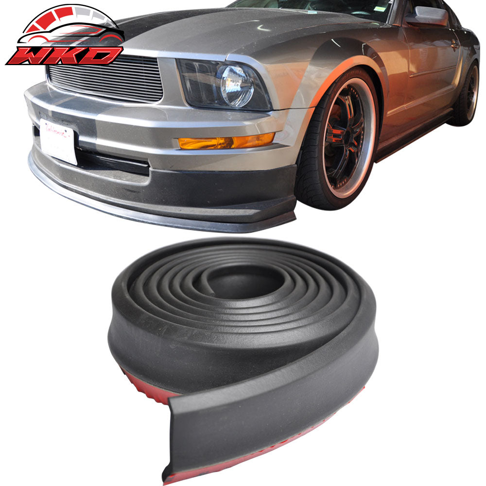 Universal 100 Inch Foam Front Bumper Lip Splitter Spoiler Valance Chin