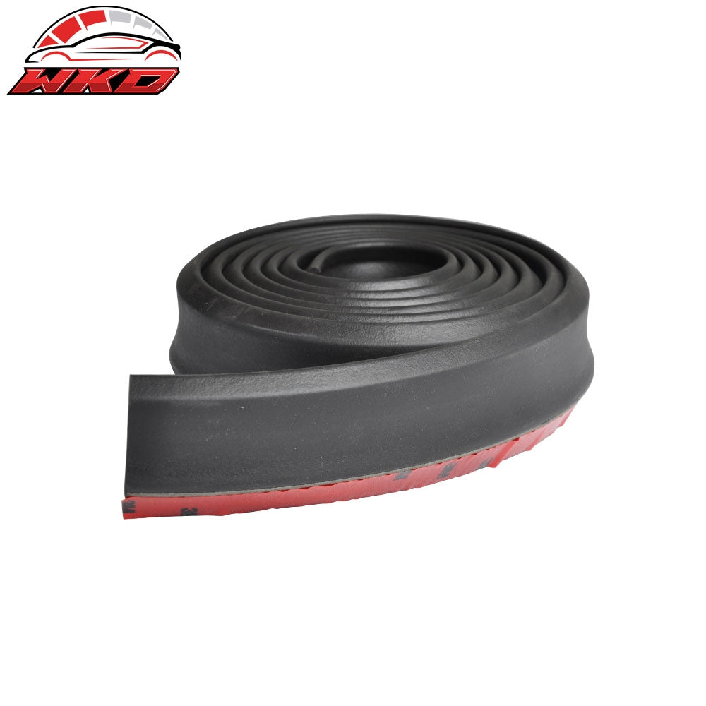 Wholesale 100" Universal Car Front Bumper Lip Splitter Rubber Body Kit Chin Lower Spoiler
