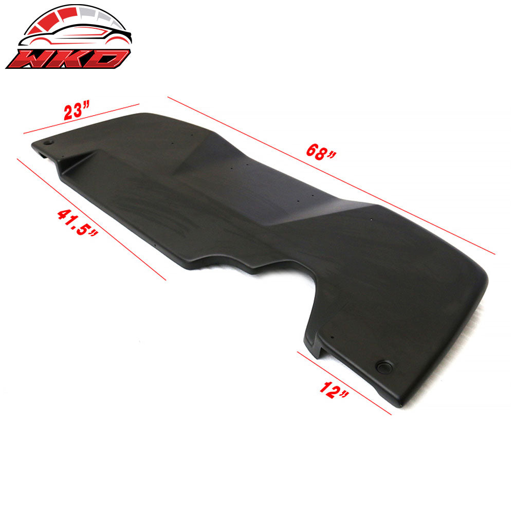 Universal VTX Style FRP Rear Bumper Lip Under Bottom Diffuser