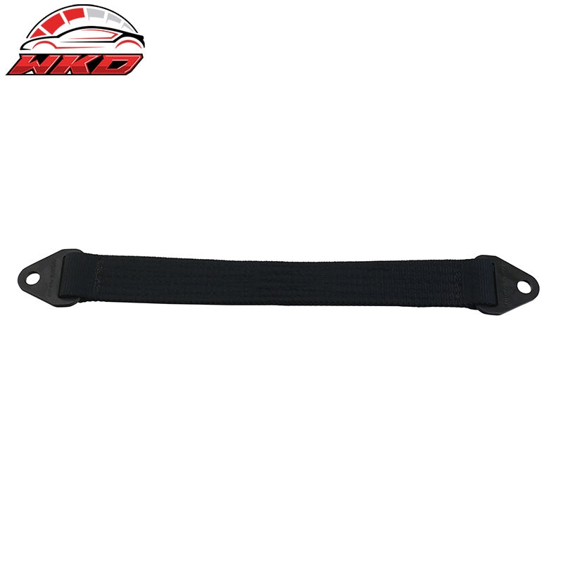 18" Black 10000lbs Racing Limit Straps Shock Suspension Travel 4 Layers Webbing