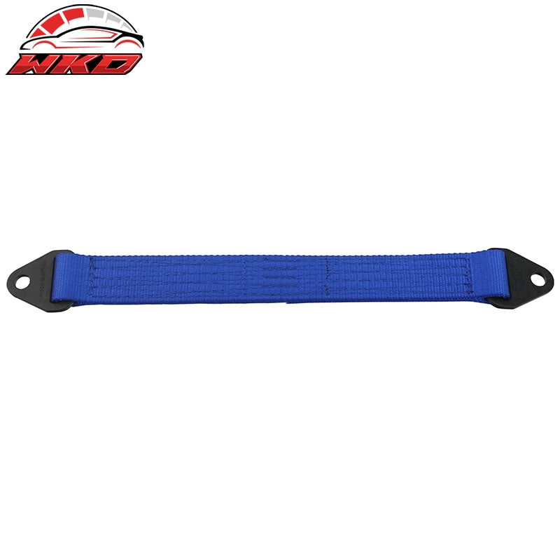 18" Blue 10000lbs Racing Limit Straps Shock Suspension Travel 4 Layers Webbing