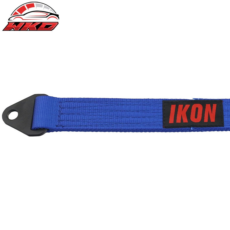18" Blue 10000lbs Racing Limit Straps Shock Suspension Travel 4 Layers Webbing