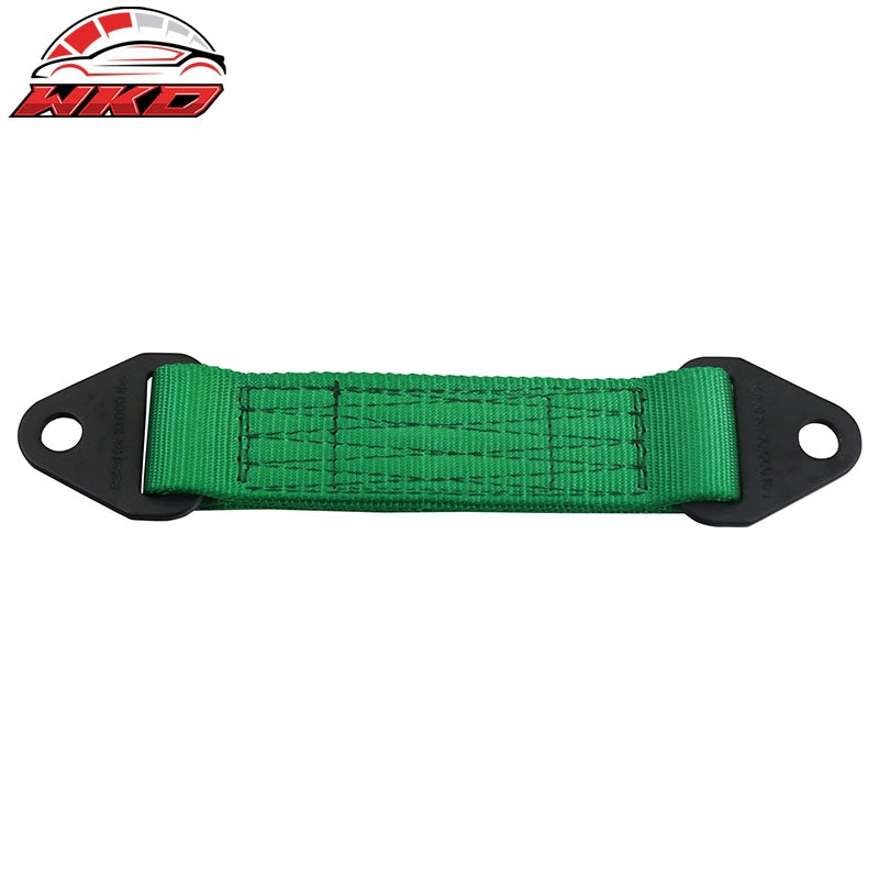 10" Green 10000lbs Racing Limit Straps Shock Suspension Travel 4 Layers Webbing