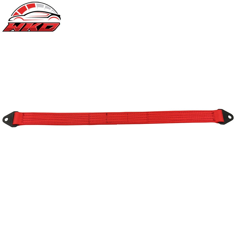 32" Red 10000lbs Racing Limit Straps Shock Suspension Travel 4 Layers Webbing