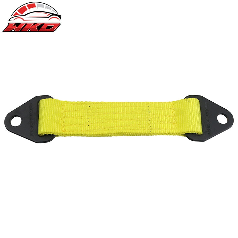10" Yellow 10000lbs Racing Limit Straps Shock Suspension Travel 4 Layers Webbing