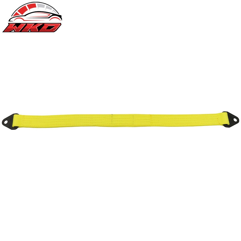 32" Yellow 10000lbs Racing Limit Straps Shock Suspension Travel 4 Layers Webbing