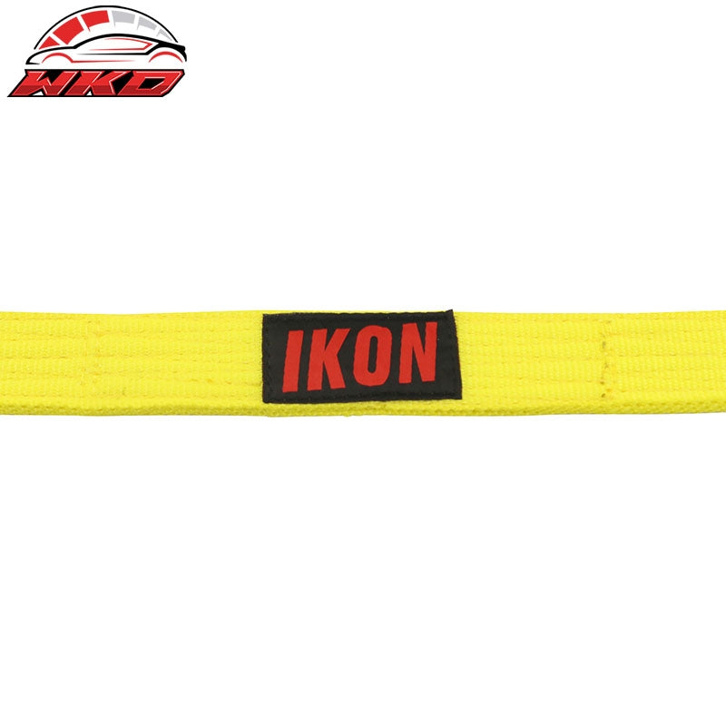 32" Yellow 10000lbs Racing Limit Straps Shock Suspension Travel 4 Layers Webbing