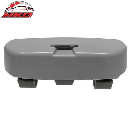 Wholesale Universal Grey Sunglasses Holder Organizer Case Storage Sun Visor Mounted Box