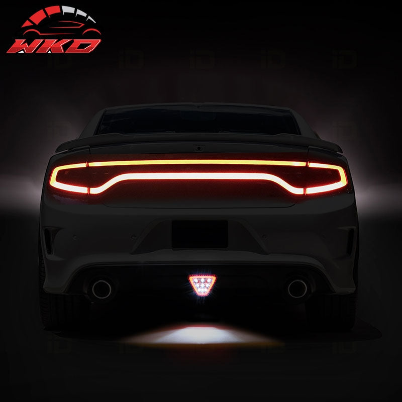 Universal Triangle Red LED Rear Tail 3RD Brake Lights Stop Safety Lamp
